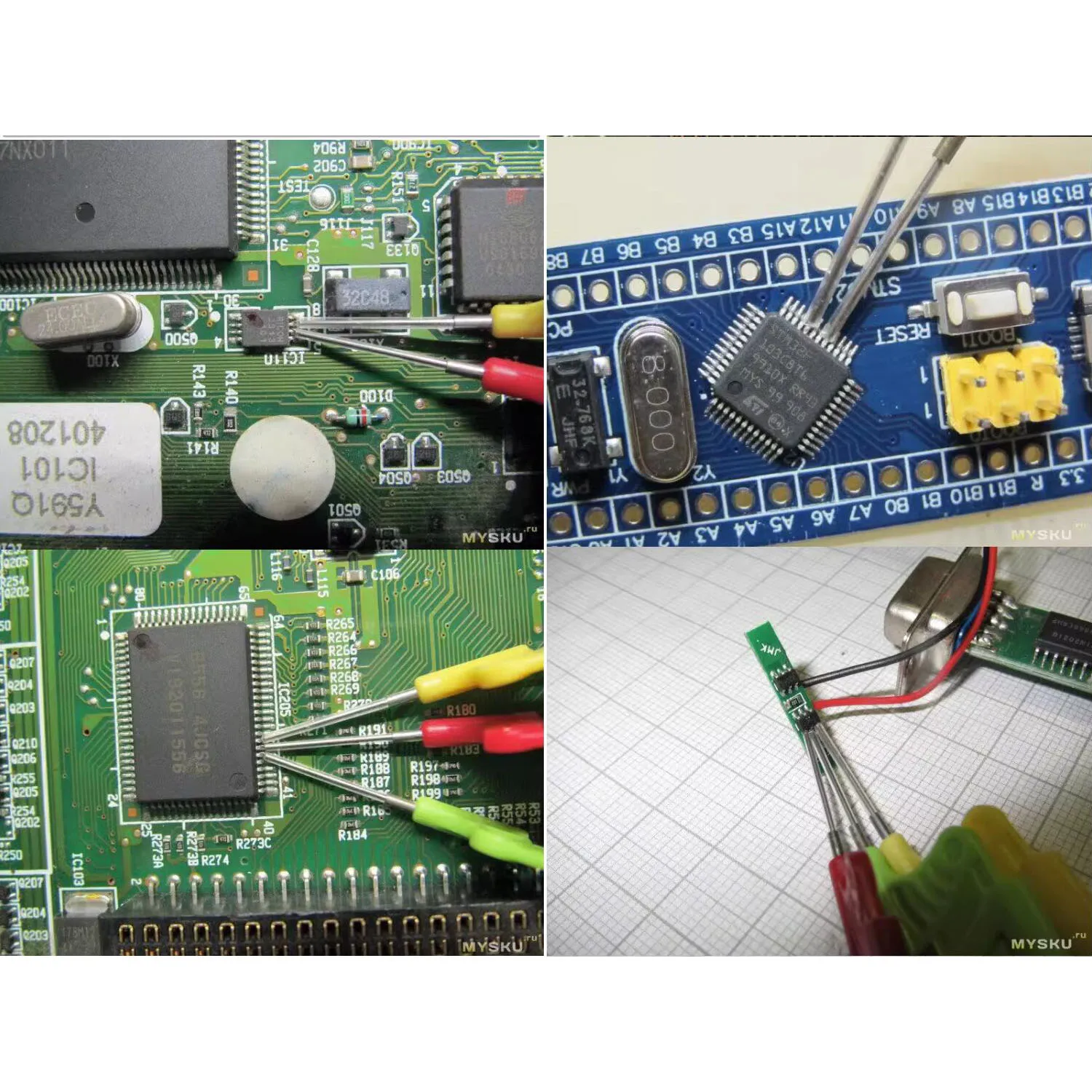 Imagem -04 - Universal Chip Test Clamp Verifique Clip Analisador Lógico Bios Sop Soic Sop8 Pin Smd Soquete On-line Queima Programador 10 Pcs