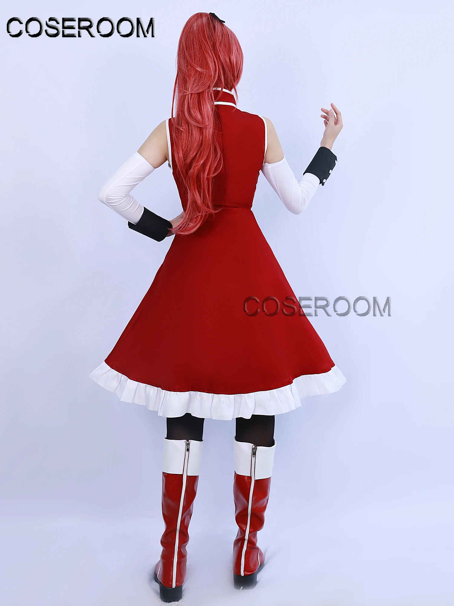 Anime Puella Magi Madoka Magica Kyoko Sakura Cosplay Costume Outfits Women Halloween Carnival Party Role Play Uniform Wig view 4