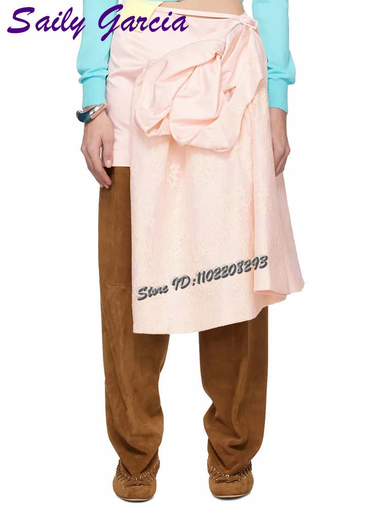 

Frosted Brown Over-the Knee High Boots Butterfly-knot Pointed Toe Elastic Band High-top Boots Fashion Women's Shoes 2025 New