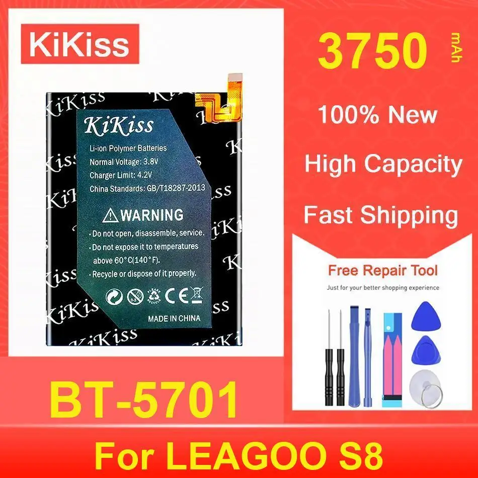 

Аккумулятор Kikiss 3750 мАч BT-5701 для LEAGOO S8