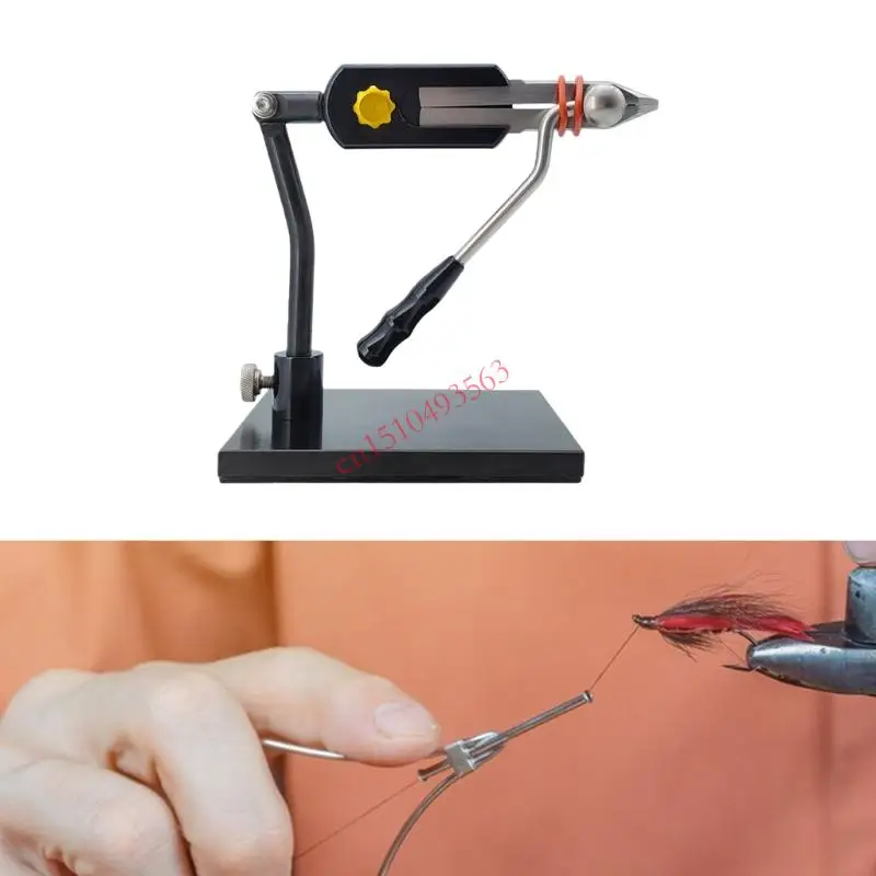 

448C Многоугольные регулируемые тиски для связывания мушек, компактный незаменимый инструмент для рыбалки