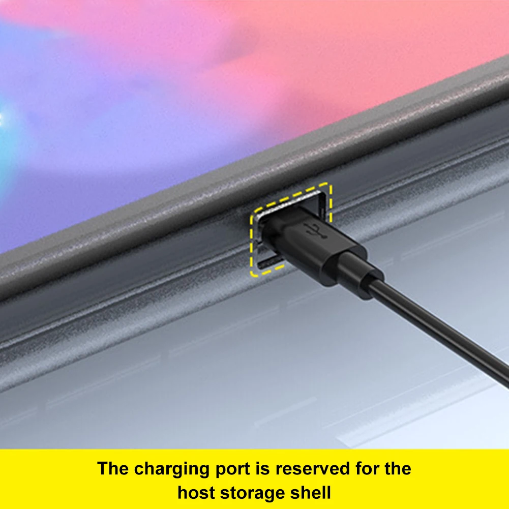 Transparent Storage Shell for Nintendo for Switch 2 Anti-scratch Protective Case Cover for Switch 2 Game Console/Game Controller