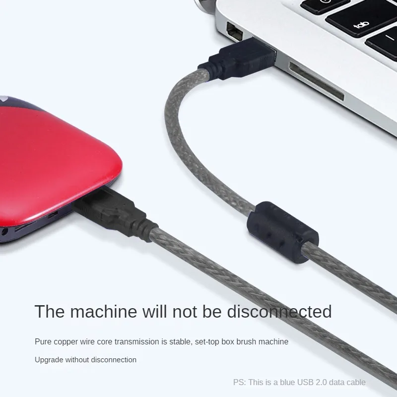 كابل تمديد USB ذكر إلى ذكر 3m/5m/10m/20m/30m/40m معدات تصحيح آلة الكمبيوتر المطولة كابل ذكر إلى ذكر