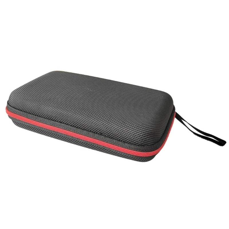

Game Console Storage Bag Splashproof Carrying Case Impact Resistant Handbag for RG35XX H EVA Case Black