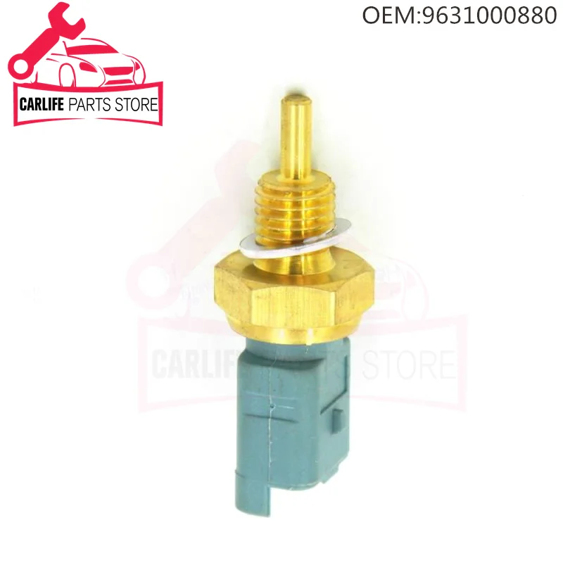 

9631000880 New Coolant Water Temperature Sensor for Peugeot 206CC 106 207 307 406 807 1007 Fiat Ducato Citroen 1338.A6 1338.97