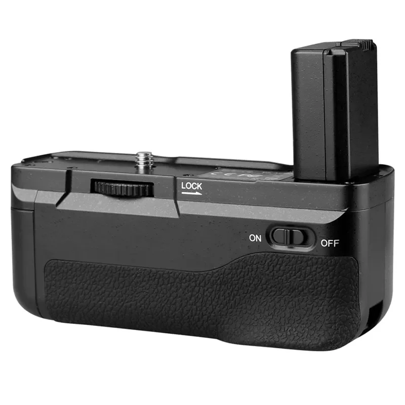 MK-A6300 Vertical Multi Power Battery Hand Grip for Sony A6300 A6000 A6400 A6100 Camera Work with 1 or 2 NP-FW50 Battery