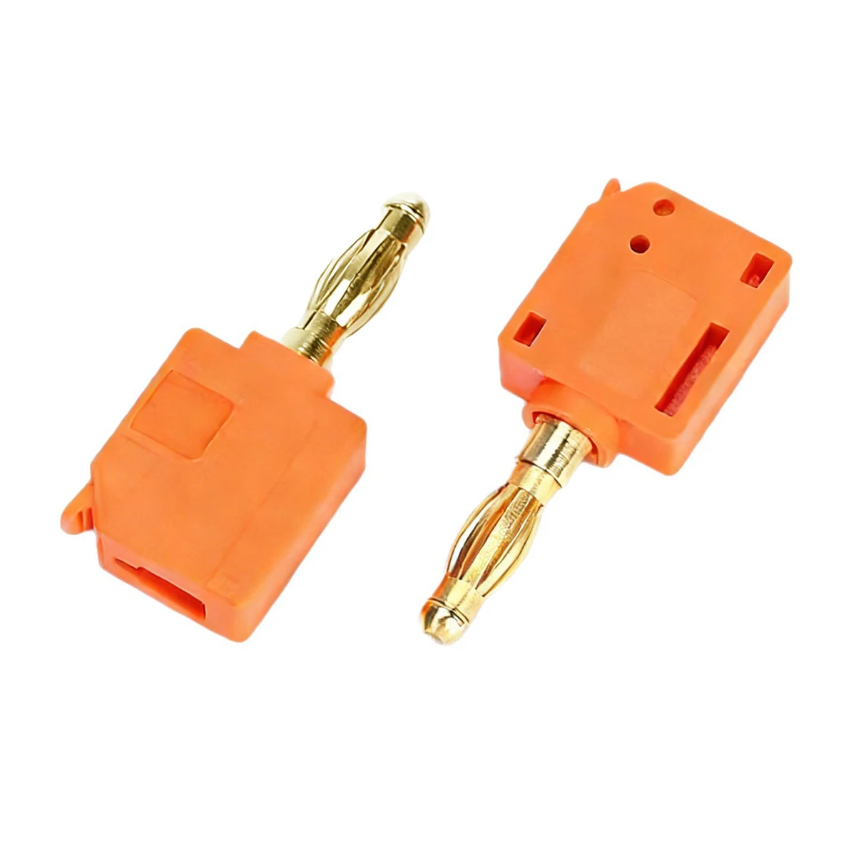 Mini Quick Wire Connector 24A Solderless Banana Plug Gold Plated Connector With Direct Insertion And Pressing Wire 0.2-4.0mm²