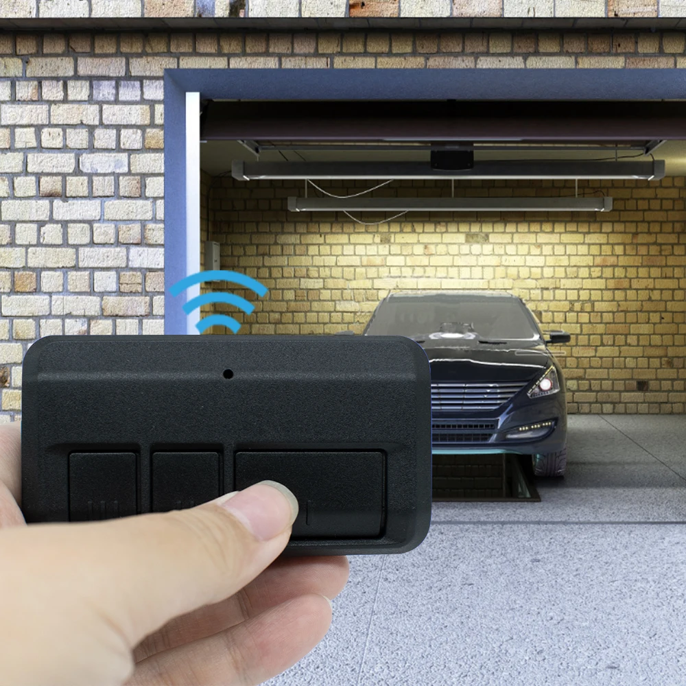 Remote Control Gate Keychain Opener Garage Door 3 in 1 Duplicator 280MHz to 868MHz  Clone 310 315 390 433 868 MHz Includes Clip