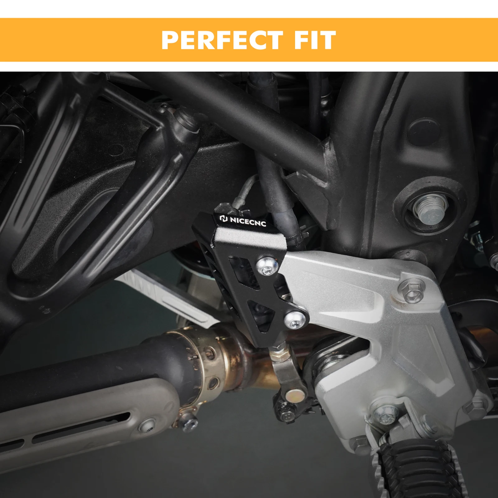 For Yamaha 2019-2024 Tenere 700 XTZ 700 Rear Brake Master Cylinder/ Reservoir Guard T700 Tenere700 Rally Edition 2020-2024