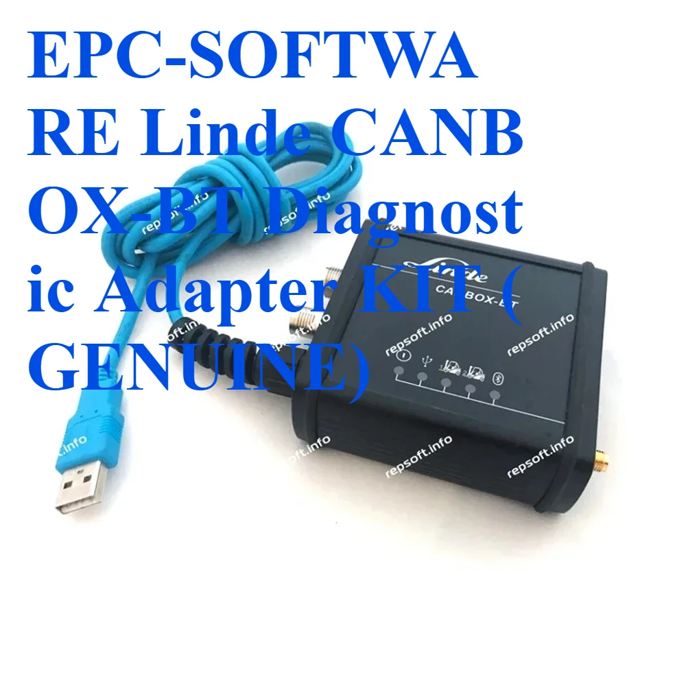 EPC-SOFTWARE Linde CANBOX-BT Diagnostic Adapter KIT (GENUINE)