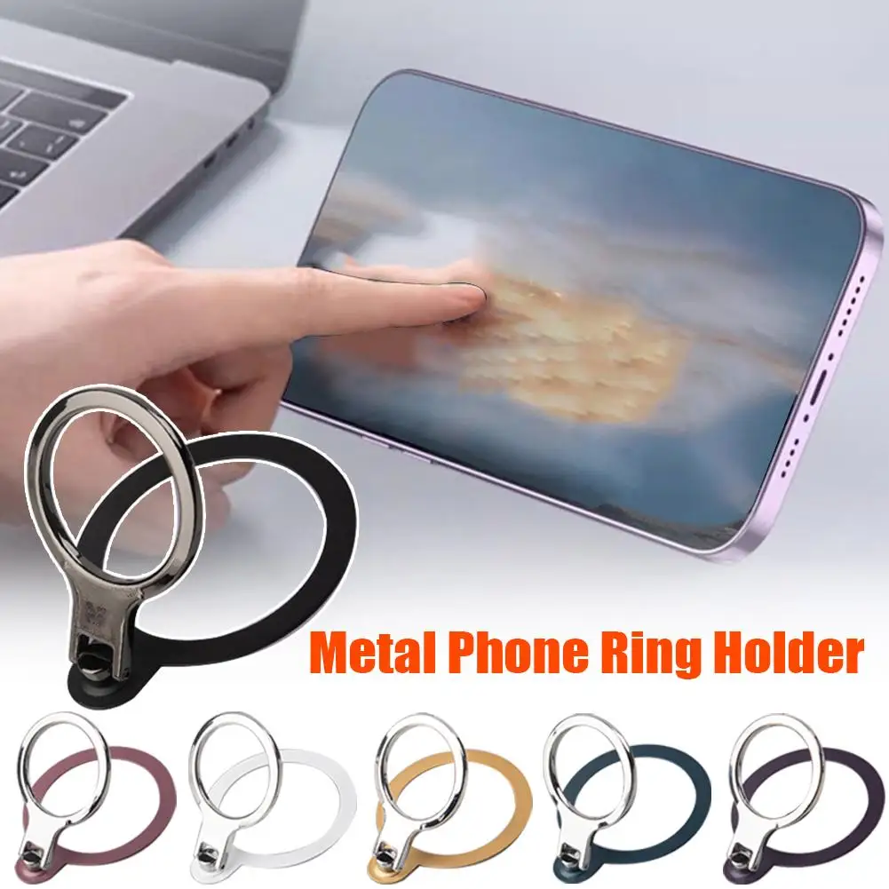 Новинка Пряжка аксессуар подставка металлическая Поворотная подставка для телефона для IPhone Android металлический держатель для телефона сотовый держатель D7U5