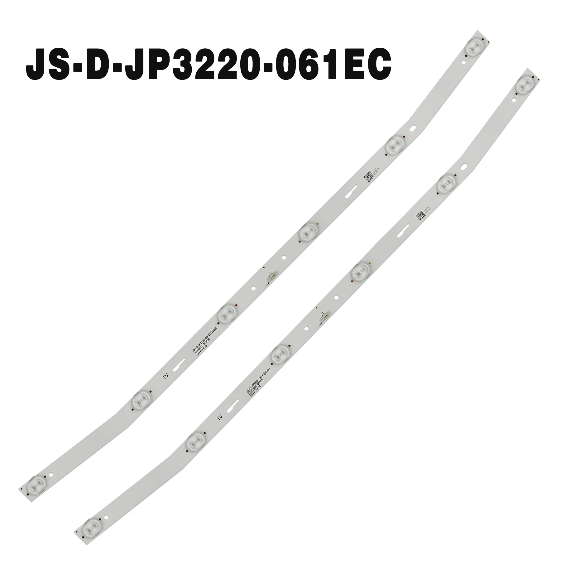 

10/20/50pcs LED blaklight strip 6 lamp js-d-jp3220-061ec E32F2000 MCPCB ST3151A04-8 ST3151A05-8 AKTV3212 AKTV3222 AKTV3216