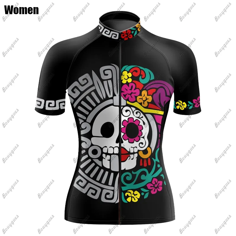 2023 New Women Cycling Jersey MTB Maillot Bike Shirt Downhill Jersey High Quality Pro Team Tricota Mountain Bicycle Clothing