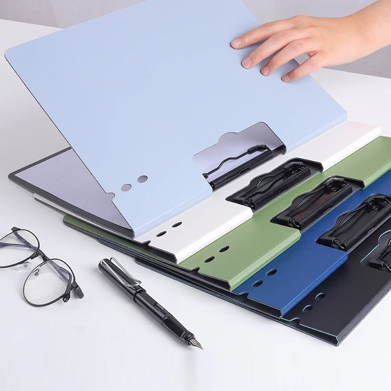 A4 Size Foldable Clipboards 360 Degree Cover Clipboard File Folder, Perfect Clipboard for Private Documents Medical Field