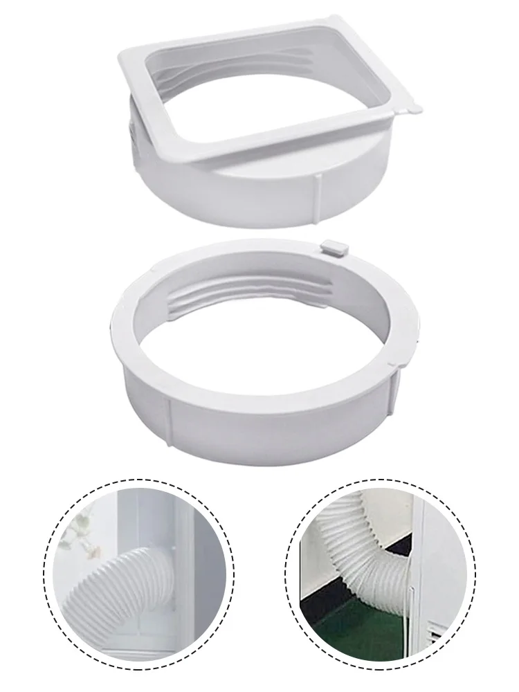 Air Conditioner Exhaust Duct Connector Mobile Portable 6-inch (15cm) Outlet Compatible ABS Material Easy To Install