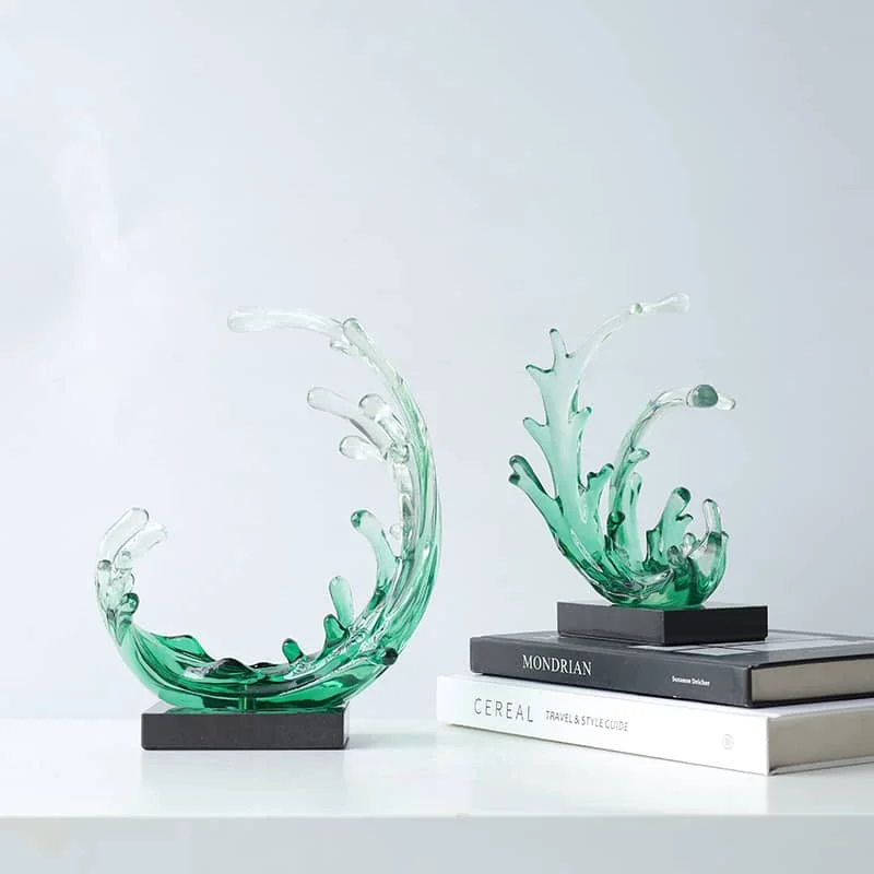 

Wholesale Price Modern Design Home Decoration Abstract Face Art Statues Interior Living Room Resin Ornaments