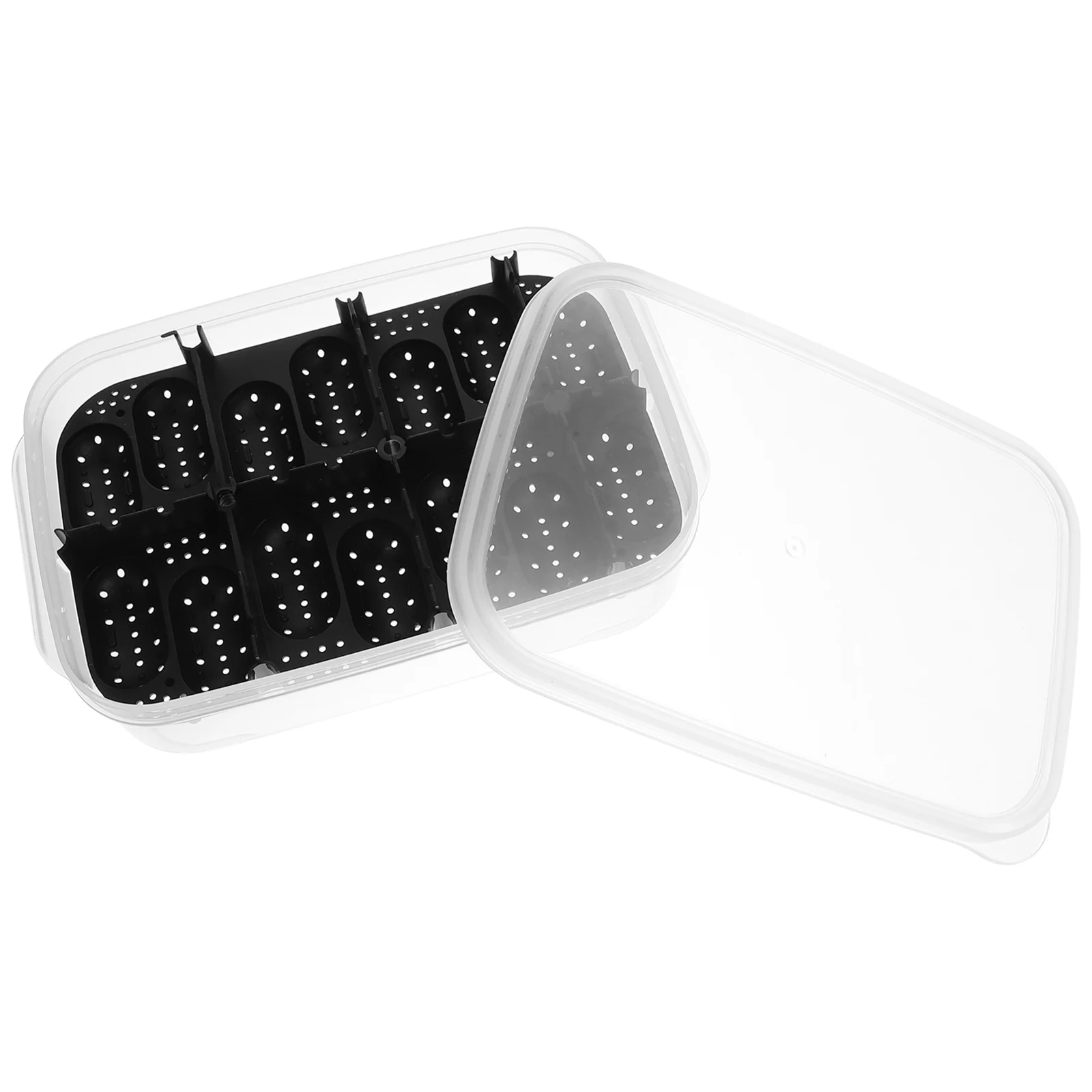 

1pcs Reptile Egg Hatchery Box Compact Plastic Incubation Tray Lightweight Durable for Snake Lizard Breeding Reusable Pet