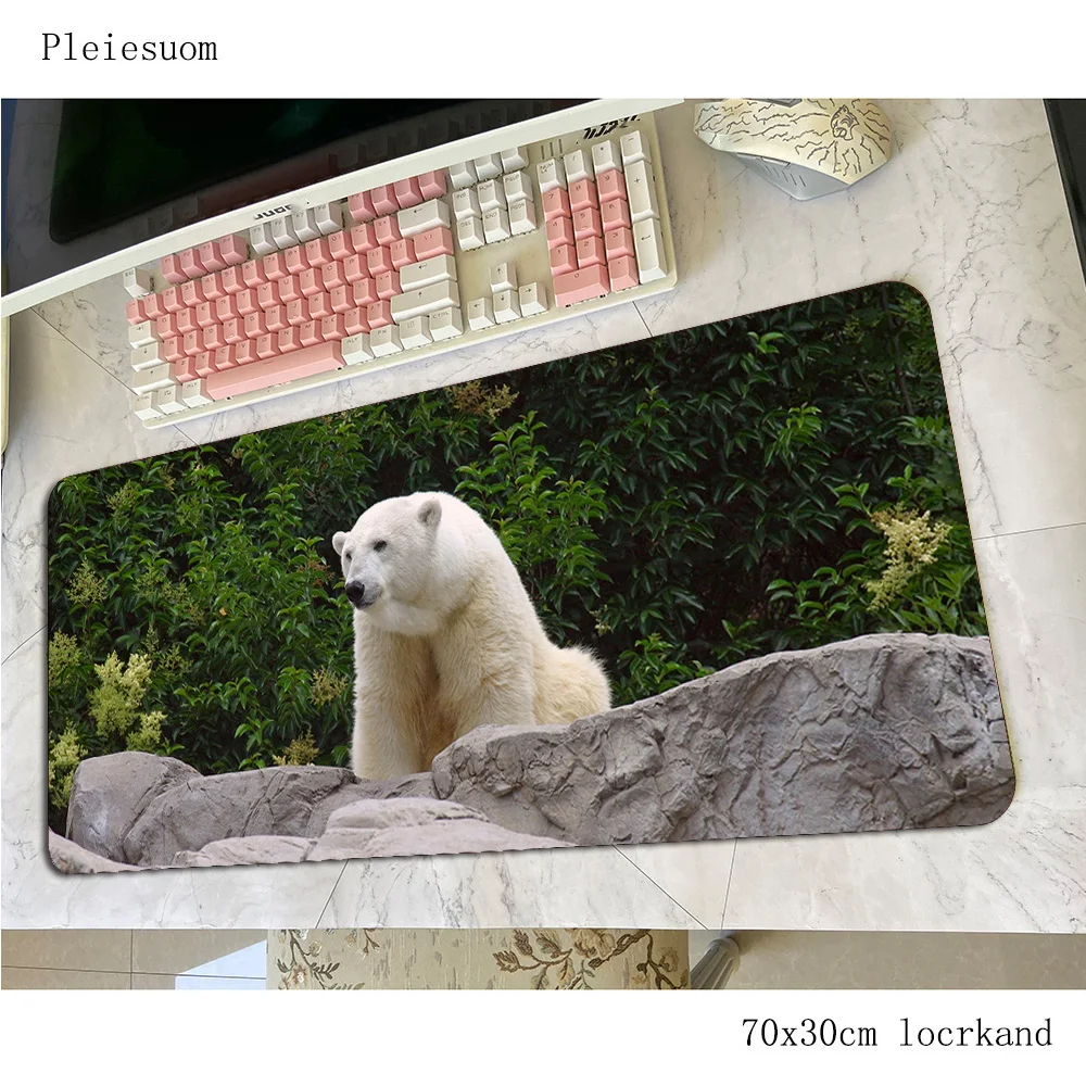 Polar Bear mouse pad gamer 700x300x4mm gaming mousepad New arrival notbook desk mat hot sales padmouse games gamer mats gamepad