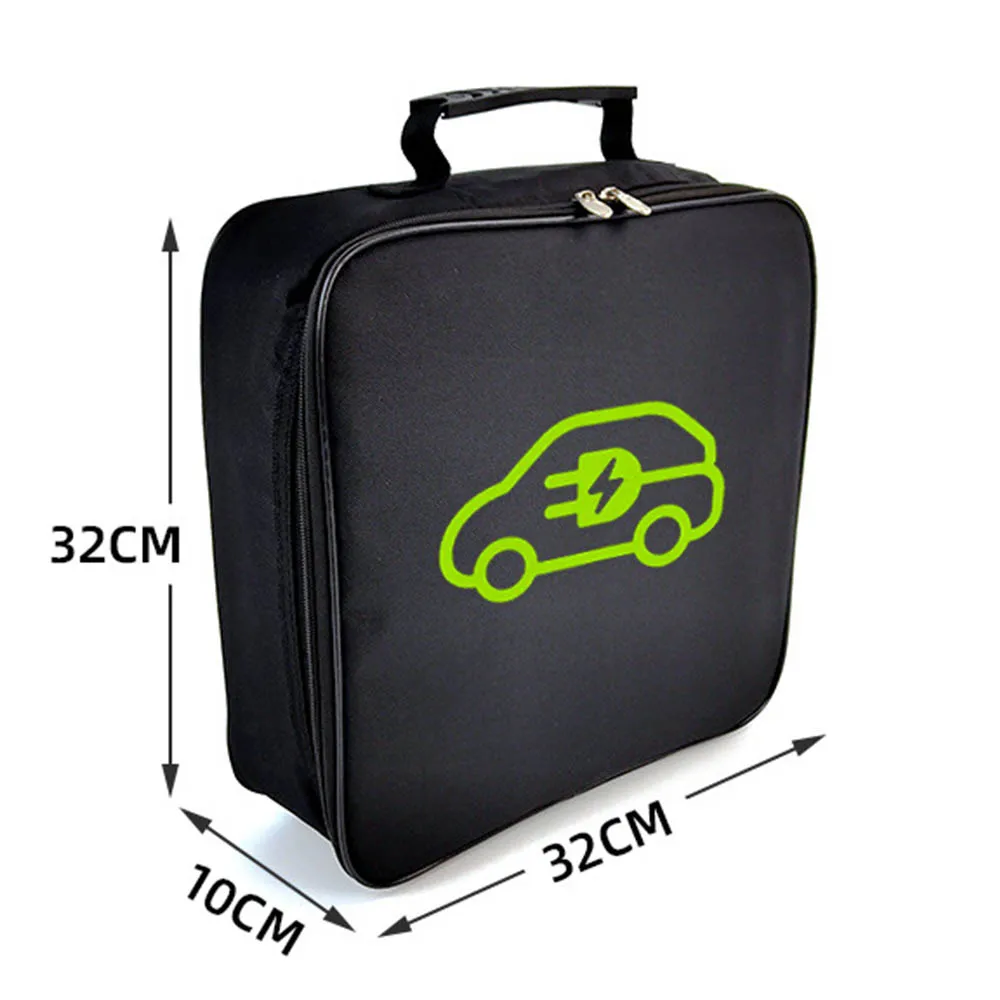 Car Charging Cable Storage Carry Bag For GWM Haval H6 Gt Phev Jolion Hev Ora Cat Funky Cat Dargo F7 F7x H9 Auto Accessories