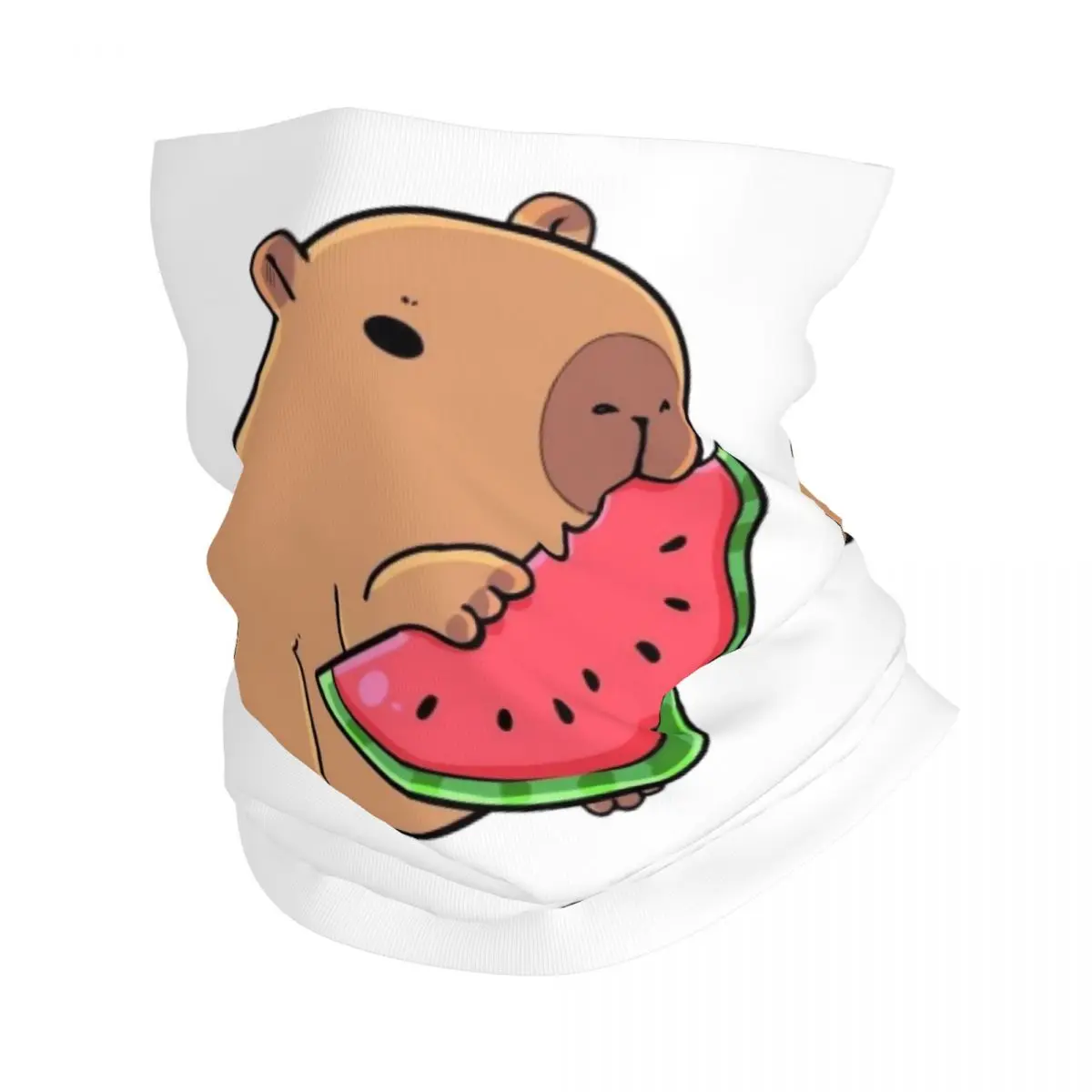 

Изготовленная на заказ бандана с капибарой, зимняя теплая шея, женский ветрозащитный шарф для лица, повязка на голову с лыжными гетрами