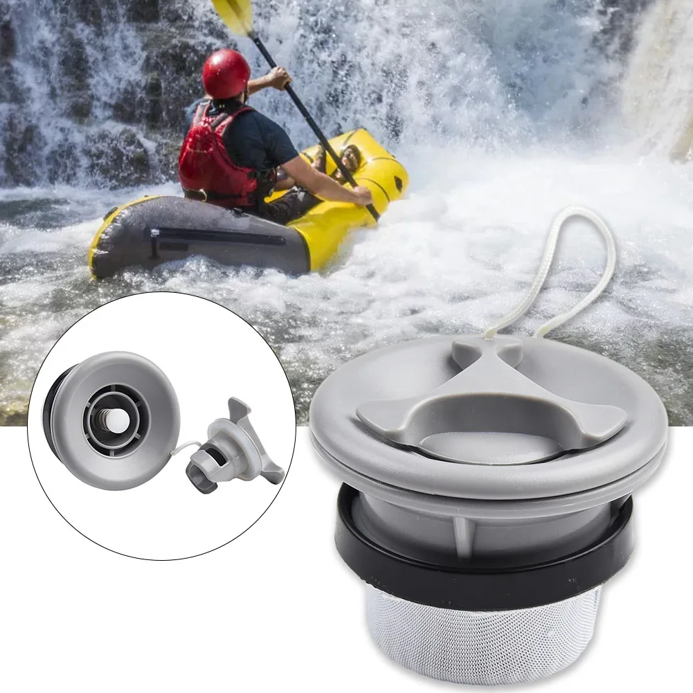 5.8 /4/3.9cm Air Valve Double Seal Leak Protection  Inflatable Raft Kayak Canoe Adapter Cap Deflate For Boats Kayaks Accessories