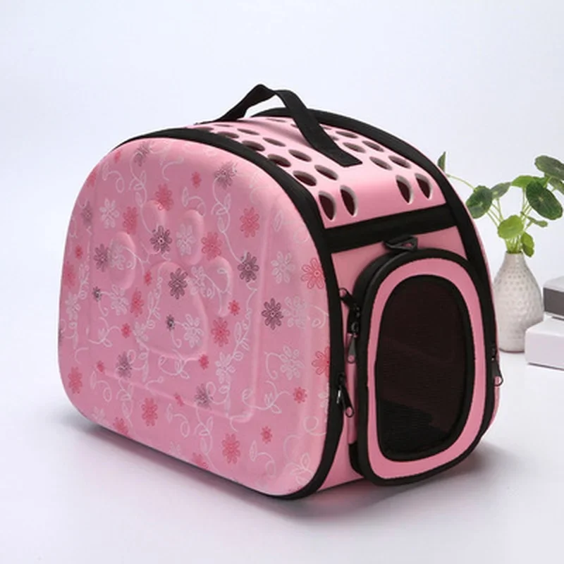 2026 Dogs Cats Outdoor Carry Portable Pet Folding Breathable Bags Foldable Breathable Cat Out Package Small Animals Carriers view 4