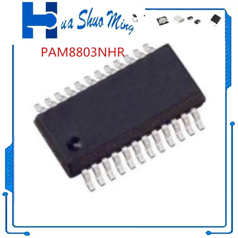 

1PCS/LOT PAM8803NHR PAM8803 SSOP24
