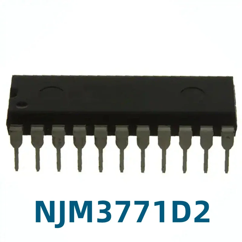 1PCS New NJM3771D2 NJM3771 Direct Plug DIP22 Motor Driver IC Original