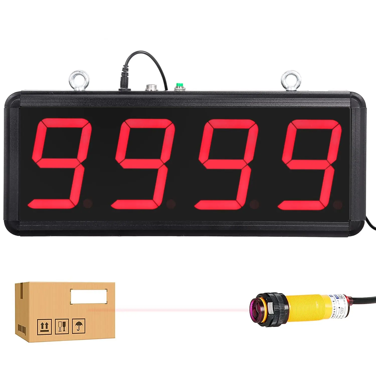 

Auto Counter with Infrared Sensor 110-240V Digital LED Screen Electronic Counting Accumulate Count for Assembly line