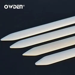 4 pcs Pointed Bone Creaser Leather Craft Tools Scoring Paper Folding Creasing Edges Creaser Card Bookbinding