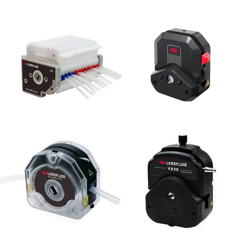 

Lead Fluid YZ15T YT25 DG DT Pump Head Multichannel High Pressure Low Pulse Peristaltic Pump Head