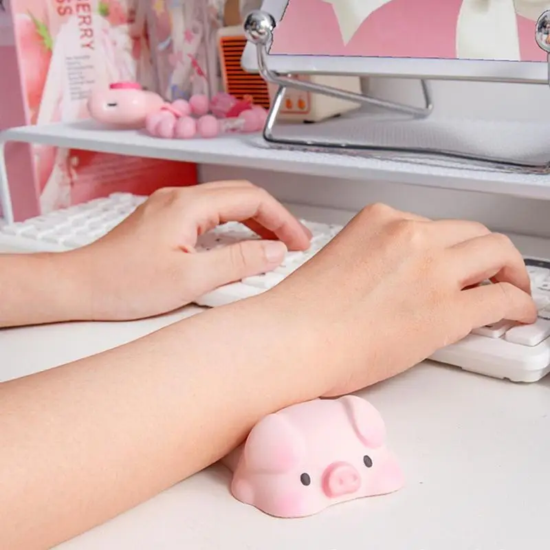 Cute Wrist Rest Pad Support for Mouse Computer Laptop Arm Rest for Desk Ergonomic Office Supplies Fatigue Relief