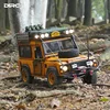 2025 Nowy Otwarty D1RC D90 Defender Camel Trophy 1/10 Rc Crawler Metalowy Rc Crawler. 3