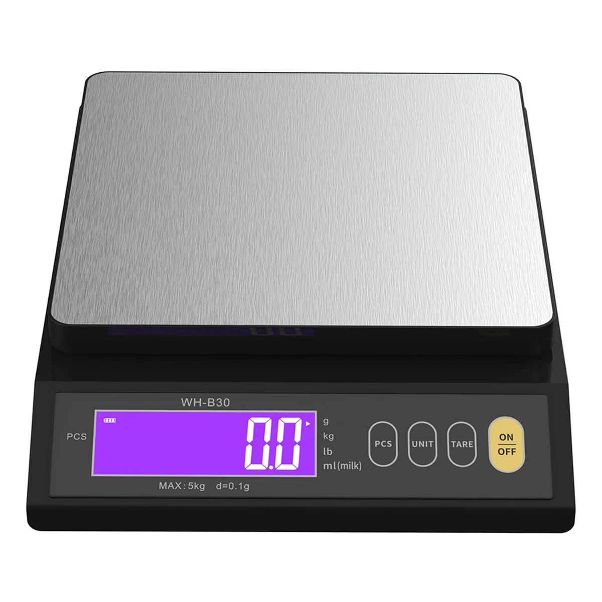 

Digital Scale Rechargeable Electric Scale 0.1g 1g Kitchen Scale Counting Tare Auto Power Off Unit Conversion 10kg 1g