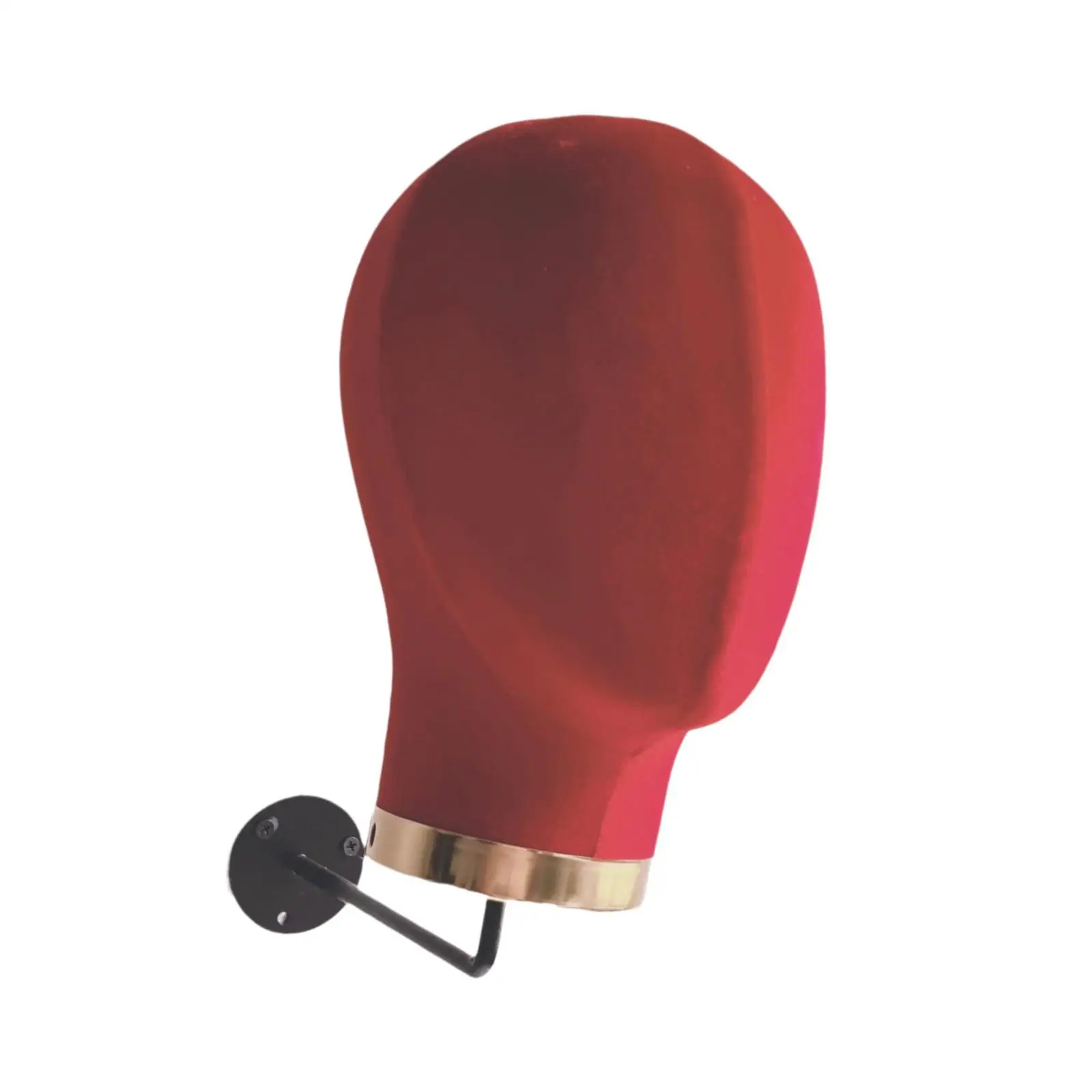 Wall Mounted Mannequin Head Cap Hat Display Rack for Shop Tabletop ()