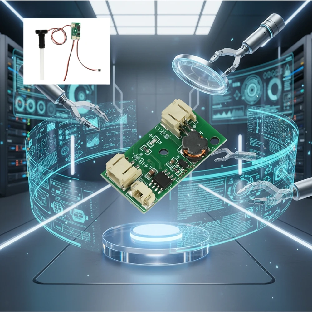 تيار مستمر 5 فولت رذاذ المرطب بالموجات فوق الصوتية الانحلال وحدة الترطيب لتقوم بها بنفسك عدة ضباب صانع وسائق لوحة دوائر كهربائية مبيد البخاخة