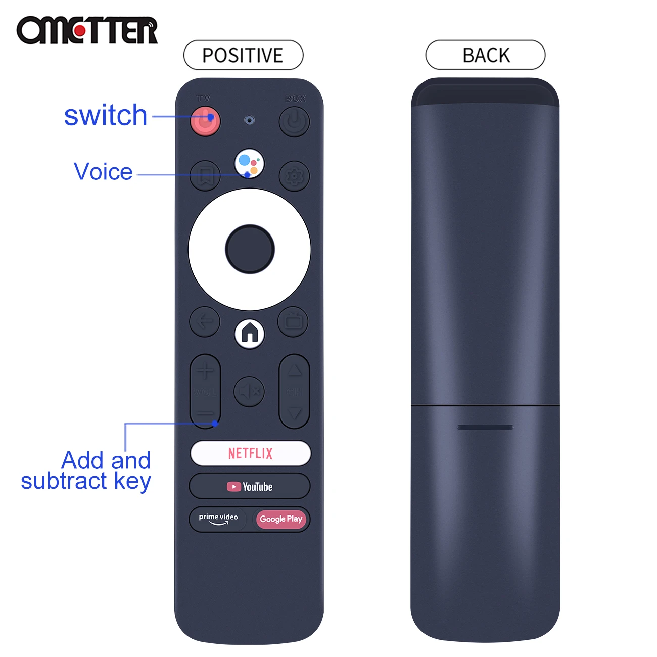 جهاز التحكم عن بعد الصوتي الجديد لجهاز تدفق الأطباق 4K HDR غاسل DH4K