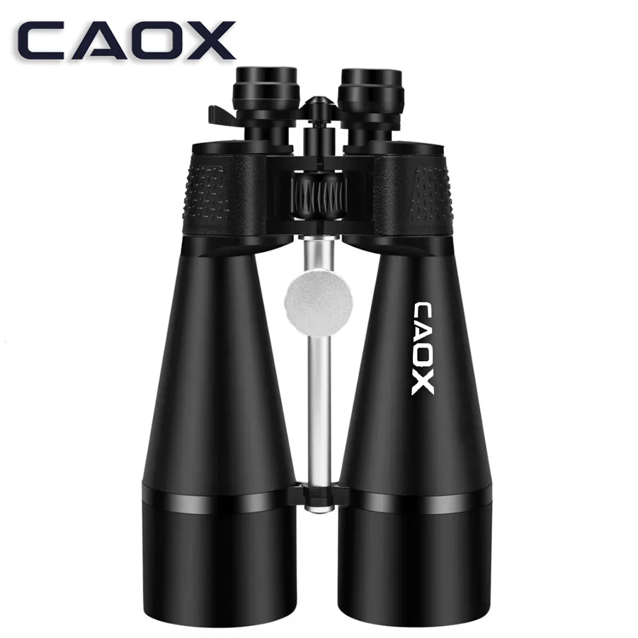CAOX 25-75X80 Binoculars High Definition Waterproof Military Telescope for Bird Watching Hiking Hunting Sports