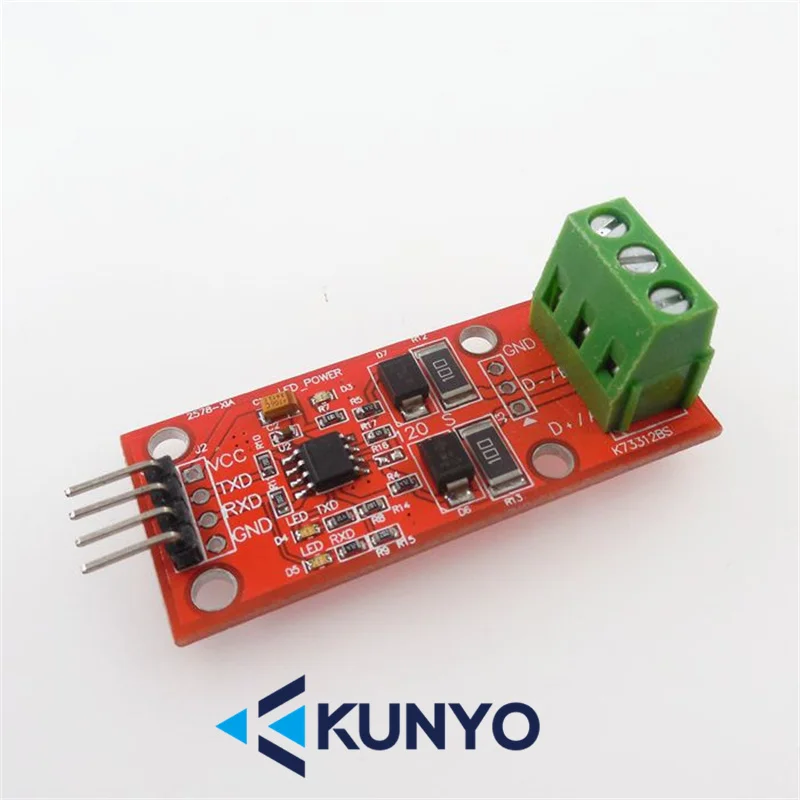 Macro-dimensional microcontroller module ttl to rs485 module usb to serial line 485 UART level interconversion