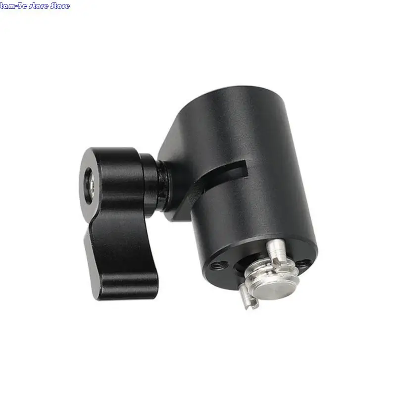 D0UA Capilla soporte sola varilla 15 mm con pasadores localización tornillo rosca 3/8 pulgadas