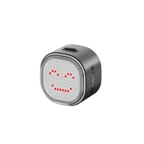 TOWILD TL08 Intelligent Expression Taillight 140 Led Braking Sensor Bluetooth Bike Rear Light Customizable Bicycle Taillights