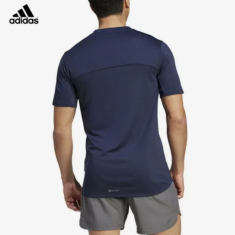 Adidas/Adidas Genuine Summer New Men's Training Crew Neck Breathable Short Sleeve IM1115