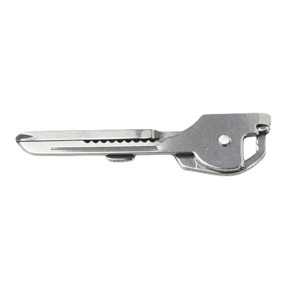 Utility Multipurpose Mes Key Survival Multifunctional Stainless Steel Keychain Tool for Outdoor and Indoor Use