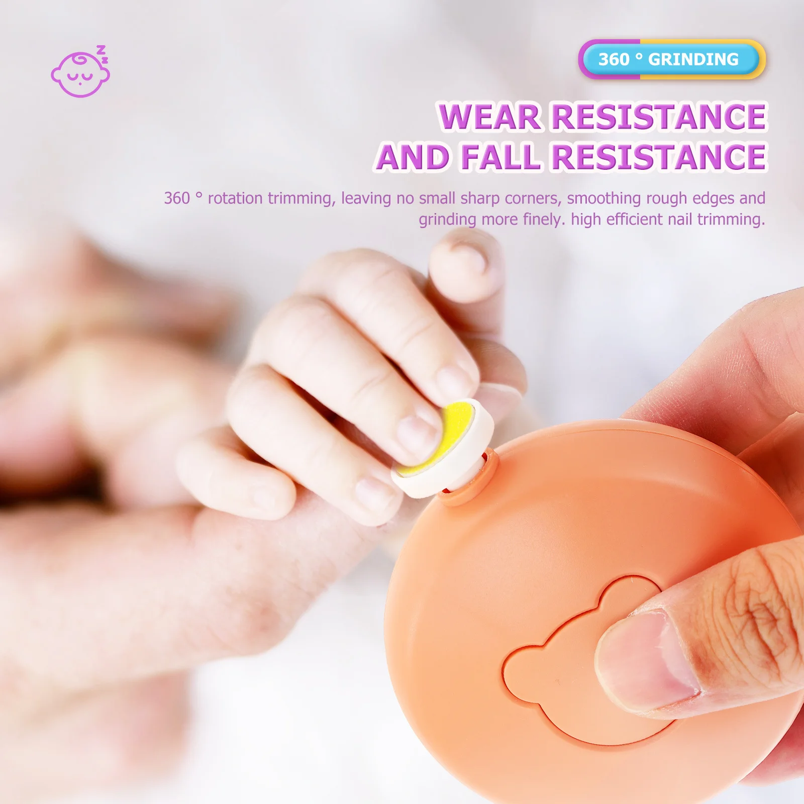 전기 손톱깎이 세트 프리미엄 소재 내구성 안전 고효율 트리밍 휴대용 교체 헤드 신규 부모용