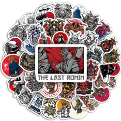10/25/50Pcs Japanese Samurai Characters Cool Waterproof Stickers DIY Skateboard Laptop Luggage Water Cup Bike Motorcycle Phone
