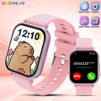 Nuevo reloj inteligente para chico, Monitor de salud para niño y niña, reloj inteligente con Control de música, llamada inalámbrica, recordatorio de mensajes, modos deportivos, regalos