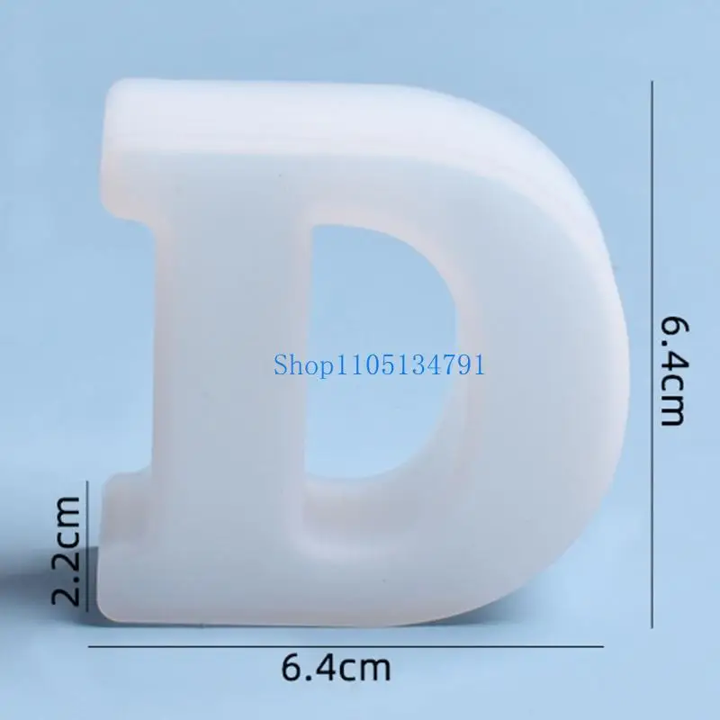 

Handmade Tabletop Decoration Mold EnglishAlphabet Ornaments Epoxy Resin Mold A-Z Letters Home Decorations Silicone Mould