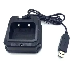 CHR-9700 UV-9R USB Câble S6 Chargeur de Batterie pour BaoFeng BF-9700 UV-9R Plus A58 R760 UV-XR A-58 GT-3WP UV-5S GT-3WP RT6 Radio