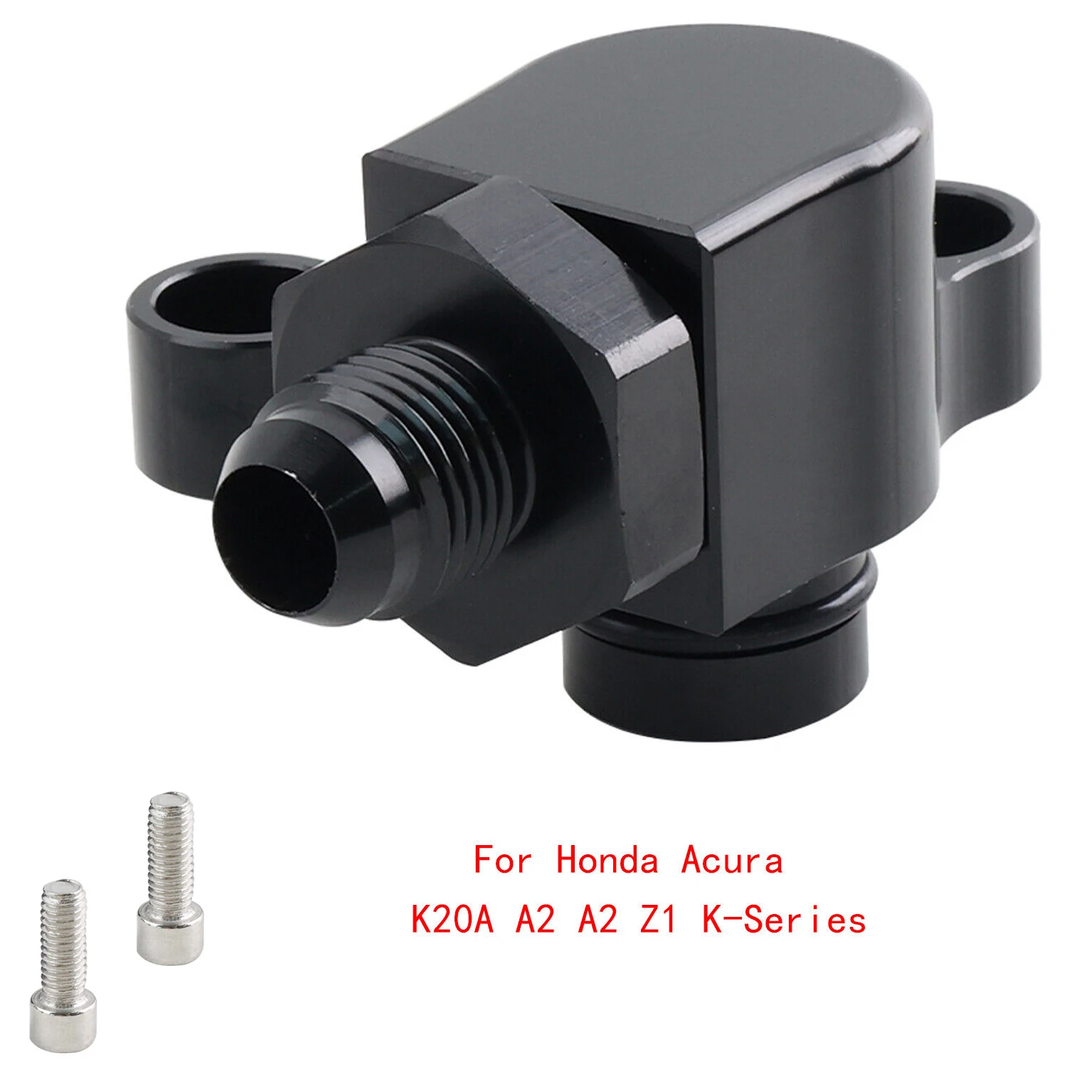 

6061 Aluminum Pumps Fitting Black Power Steering Pump Fitting for Honda Acura K-Series K20A/A2/A2/Z1