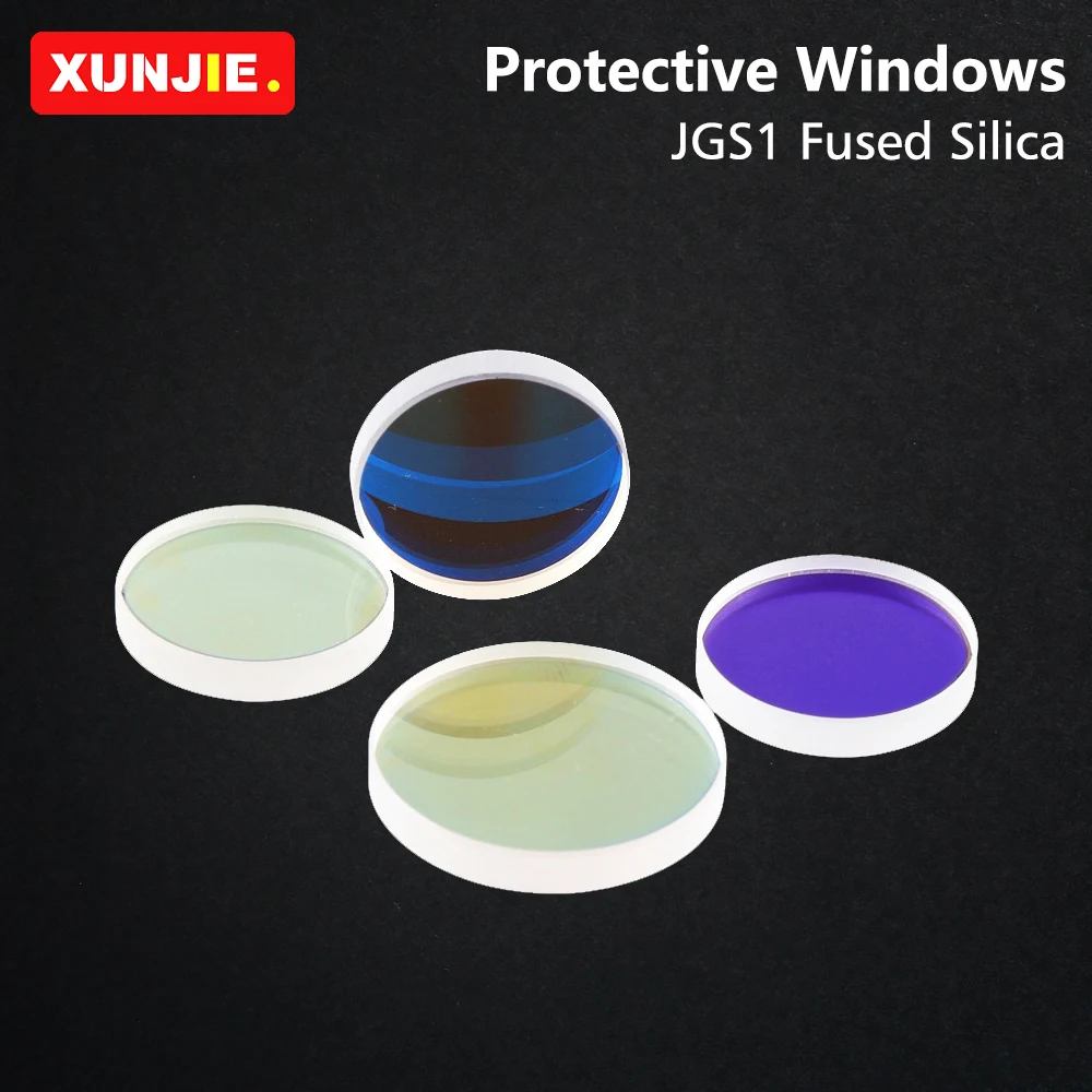Imagem -02 - Quartz Fused Silica Lens For Fiber Laser Proteção Windows Série D30-d39 Precitec Raytools Wsx Body 36x5 37x1 37x7